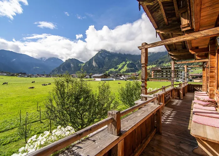 Blick Zum Mayrhofen Ramsau im Zillertal