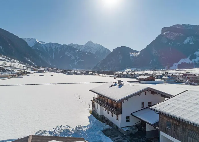 Blick Zum Mayrhofen Ramsau im Zillertal